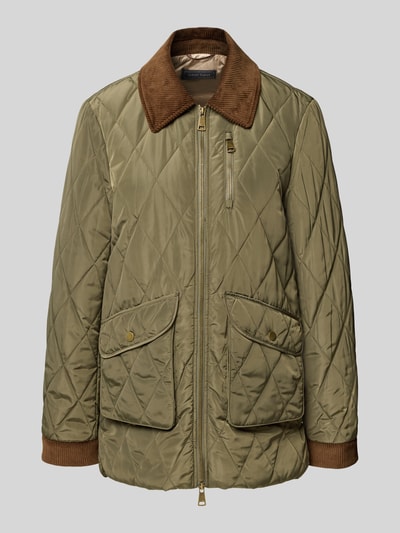 WHITE LABEL Jacke mit Steppnähten Khaki 2