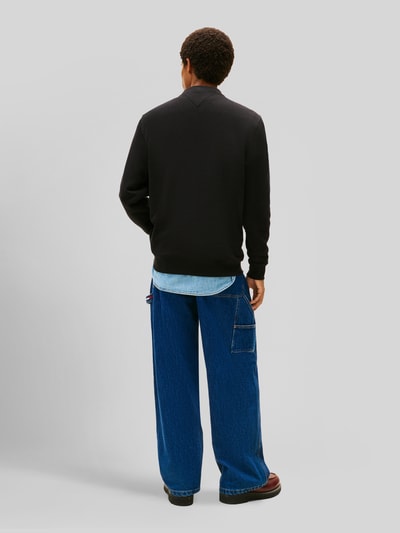 Tommy Jeans Regular Fit sweatshirt met kleine logo-opschrift Zwart - 5
