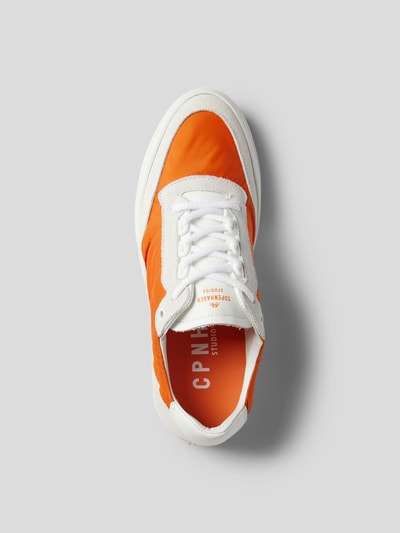 Copenhagen Sneaker mit Kontrastbesatz Orange 5
