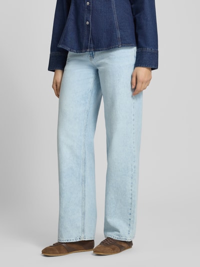 ONLY Wide Leg Jeans aus reiner Baumwolle Modell 'EZRA' Jeansblau 4