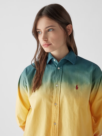 Polo Ralph Lauren Overhemdblouse met kleurverloop Geel - 6