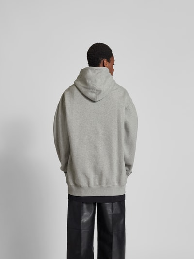 VTMNTS Oversized Hoodie in melierter Optik Hellgrau Melange 5