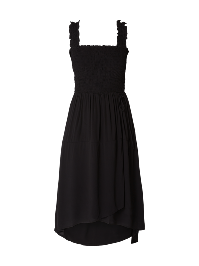 REVIEW Kleid mit gesmoktem Oberteil  Black 2