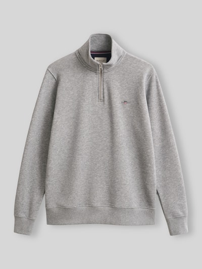 GANT Regular Fit Sweatshirt aus Baumwoll-Mix Hellgrau 2