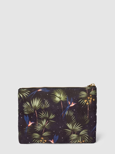 WOUF Pouch met all-over motief, model 'Paradise' Marineblauw - 2