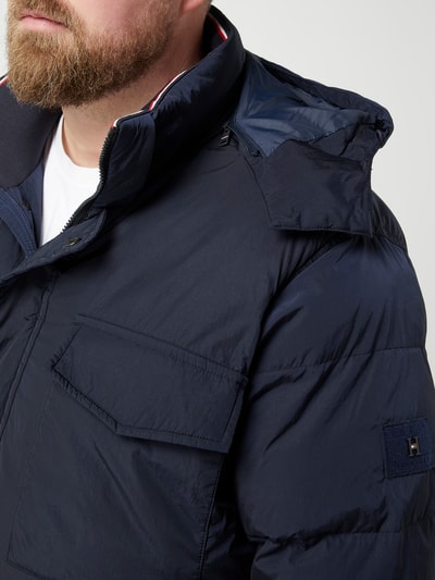 Tommy Hilfiger Big & Tall PLUS SIZE parka met wattering  Marineblauw - 3