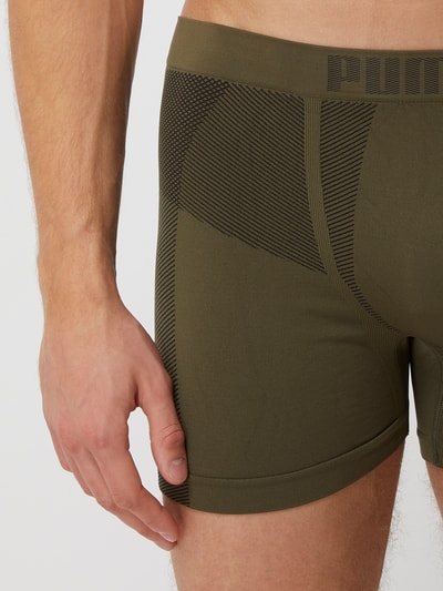 Puma Trunks im 2er-Pack Oliv 4