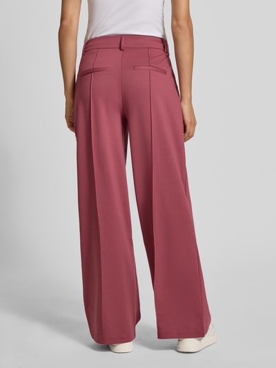 ICHI Spodnie z szeroką nogawką model ‘KATE’ Fiołkoworóżowy 5