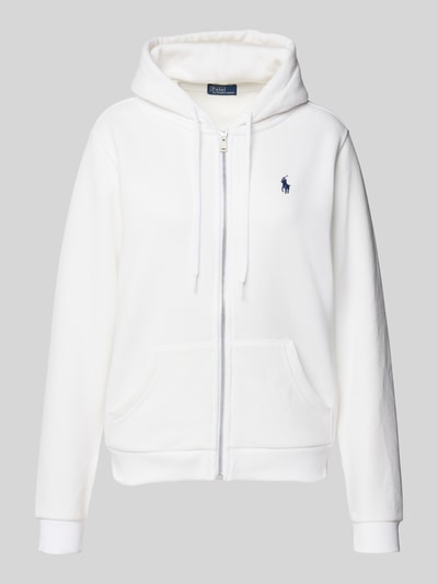 Polo Ralph Lauren Sweatjacke mit Logo-Stitching Weiss 2