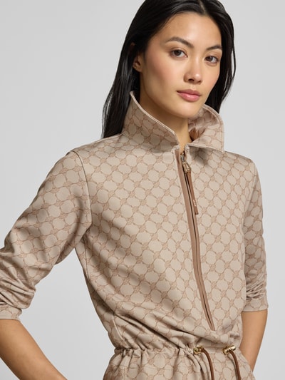 JOOP! Tailliertes Freizeitkleid mit Baumwoll-Anteil Modell 'Marissa' Beige 3