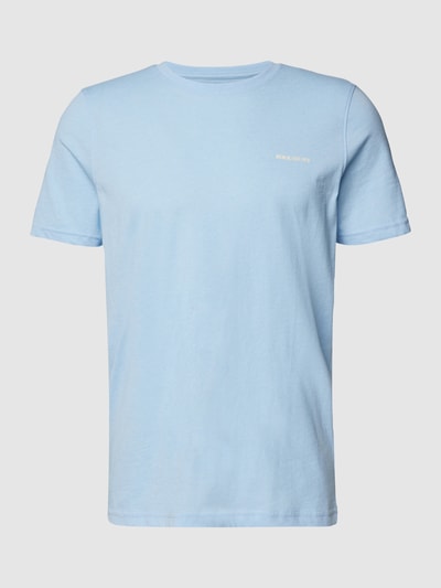 MCNEAL T-Shirt mit Label-Applikation Bleu meliert 2