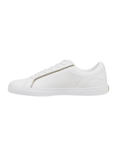 Lacoste Sneakers van leer, model 'Lerond' Wit - 4