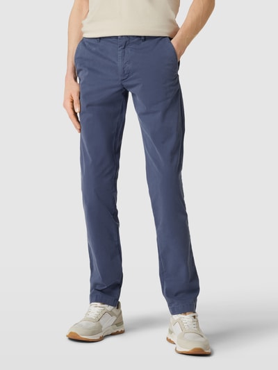 Tommy Hilfiger Pants Chino met Franse steekzakken, model 'DENTON' Blauw - 4