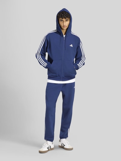 adidas Sportswear Regular Fit Sweatjacke aus Baumwoll-Mix Dunkelblau 1