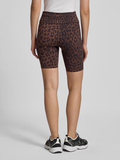 OH APRIL Radlerhose mit elastischem Bund Modell 'Rhea' Mittelbraun Mel 5