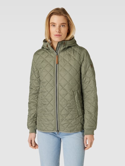 camel active Steppjacke mit Zweiwege-Reißverschluss Khaki 4