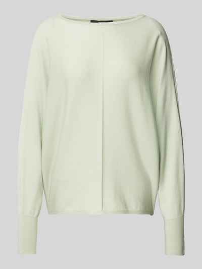 Someday Gebreide pullover met deelnaad, model 'Taliya line' Mintgroen - 2