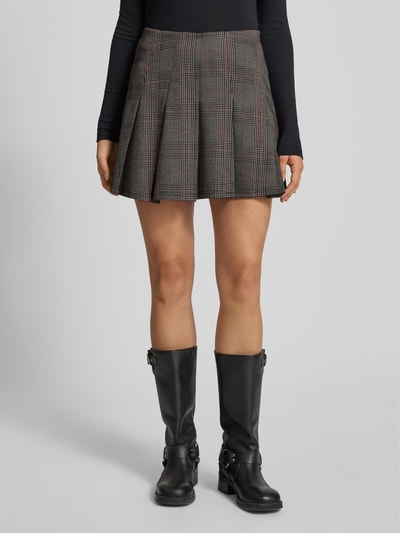 Only Ausgestellter Mini-Rock mit Viskose Modell 'FINE' Sand 4