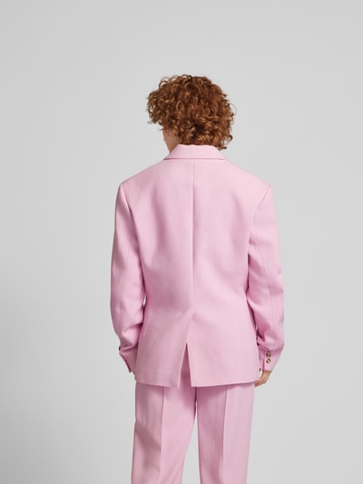 Nanushka Blazer mit Reverskragen Rosa 5