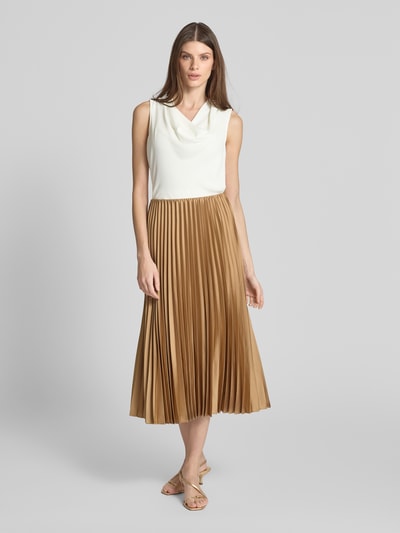 comma Top mit Wasserfall-Ausschnitt Offwhite 1