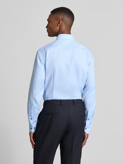 OLYMP Regular Fit Businesshemd aus reiner Baumwolle mit Kentkragen Bleu 5