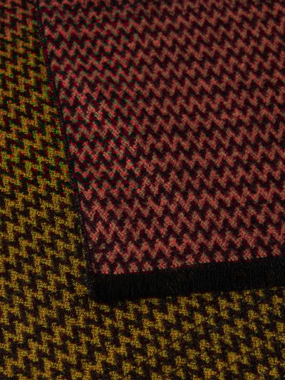 Christian Berg Men Szal z wystrzępieniami Ciemnopomarańczowy 2