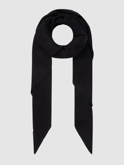 Repeat Poncho aus Kaschmir  Schwarz 1