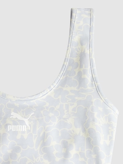 PUMA PERFORMANCE Bustier mit elastischem Bund Modell 'Arctic Ice' Hellblau 4