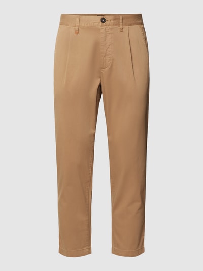 BOSS Orange Chino met labeldetails, model 'SHYNE' Kaki - 2