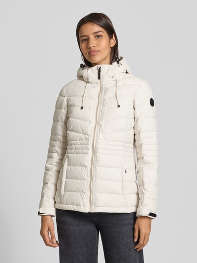 G.I.G.A. DX Steppjacke mit Kapuze Offwhite 4