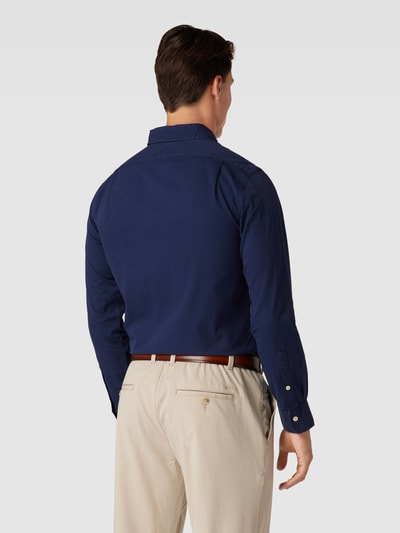 Polo Ralph Lauren Slim Fit Freizeithemd mit Label-Stitching Marine 5
