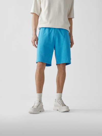 Kenzo Sweatshorts mit Logo-Patch Türkis 4