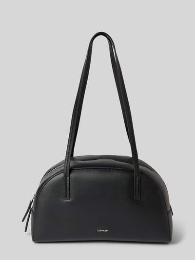 CK Calvin Klein Handtasche mit Label-Applikation Modell 'GLIDE' Black 2