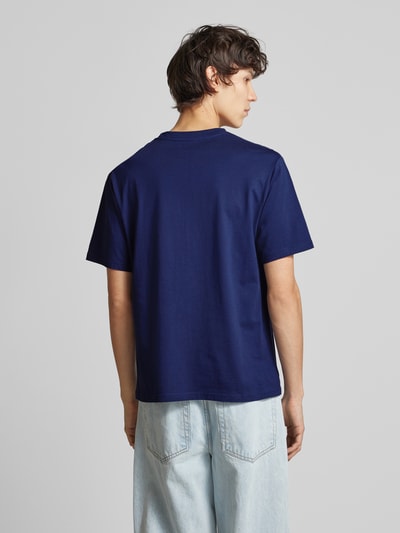 Jack & Jones T-shirt z nadrukiem z logo model ‘VESTERBRO’ Granatowy 5