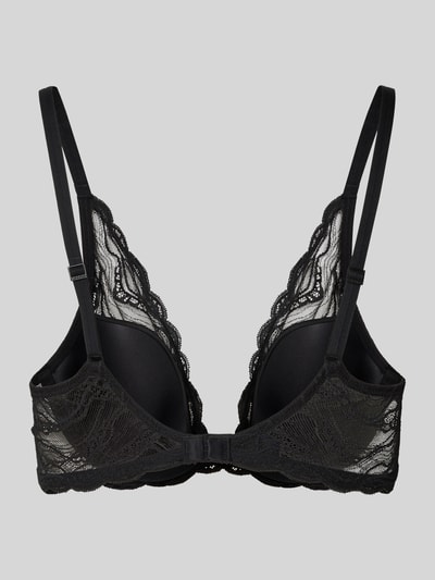 Calvin Klein Underwear BH in semitransparentem Design mit Hakenverschluss Black 3