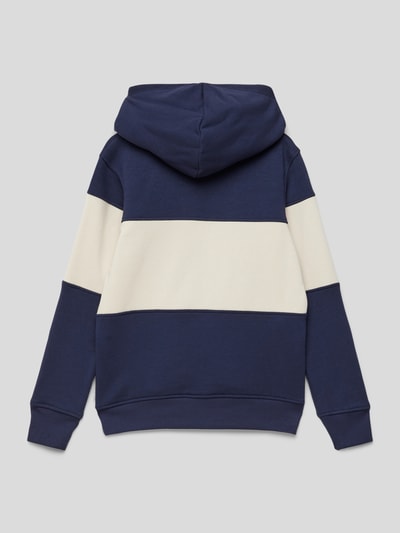 Jack & Jones Hoodie mit Blockstreifen Modell 'JORLAKEWOOD' Marine 3