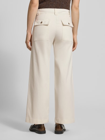 Selected Wide Leg Jeans aus Bio-Baumwoll-Mix Modell 'HOTEL AMOUR' Offwhite 5