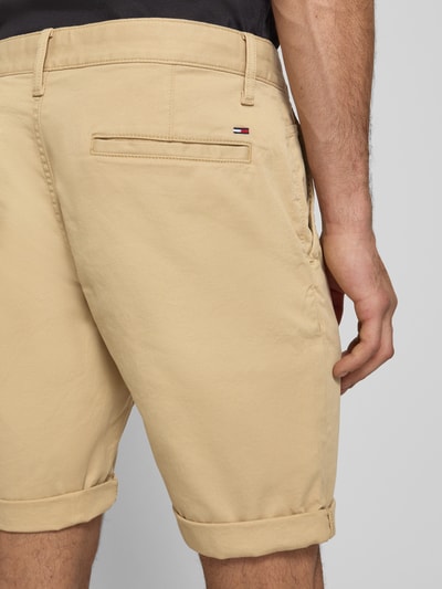 Tommy Jeans Szorty chino o kroju slim fit z mieszanka bawełny Beżowy 3
