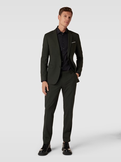 Seidensticker Slim Fit Business-Hemd mit Kentkragen Black 1