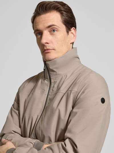 Didriksons Regular Fit Jacke mit Stehkragen Modell 'Alvin' Stein 3