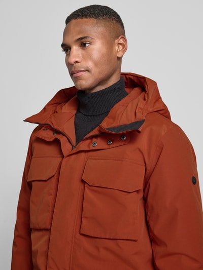 Didriksons Parka z kieszeniami z patką model ‘AIDEN’ Rdzawoczerwony 3
