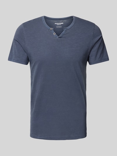 Jack & Jones T-Shirt mit V-Ausschnitt Dunkelblau 2