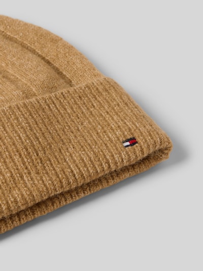 Tommy Hilfiger Beanie mit Woll- und Alpaka-Anteil Beige 2
