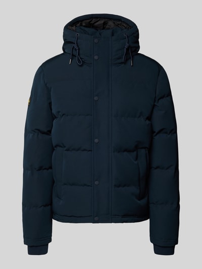Superdry Steppjacke mit Eingrifftaschen Modell 'Everest' Dunkelblau 2