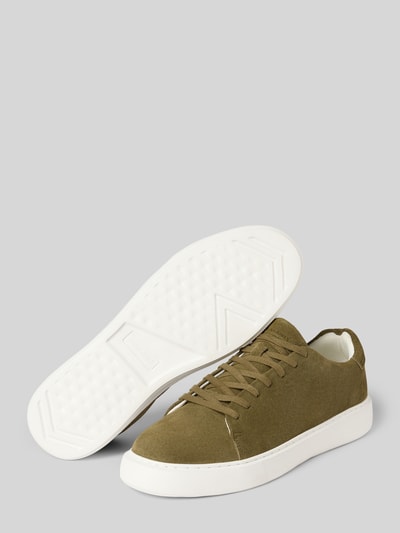 Jack & Jones Sneaker mit Logo-Prägung Modell 'STOCKHOLM' Oliv 4