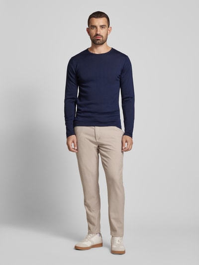 MCNEAL Tapered fit broek met tunnelkoord Beige - 1