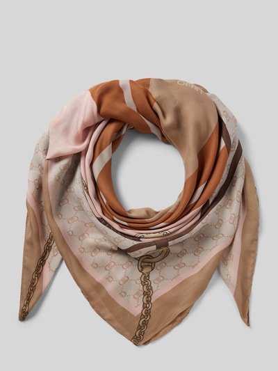 Liu Jo White Tuch aus Modal in quadratischer Form Modell 'FOULARD MANHATTAN' Beige 1