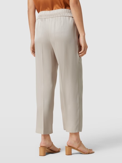 Marc Cain Regular Fit Stoffhose mit fixierten Bügelfalten Sand 5