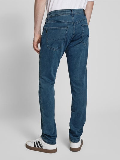Pepe Jeans Slim Fit Jeans im 5-Pocket-Design Modell 'STANLEY' Jeansblau 5