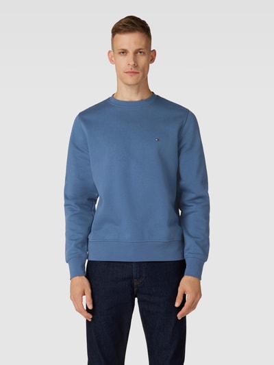 Tommy Hilfiger Sweatshirt mit Label-Stitching c Jeansblau 4